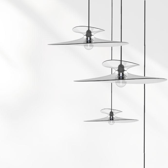 Suspension transparente WIND Suspension transparente WIND